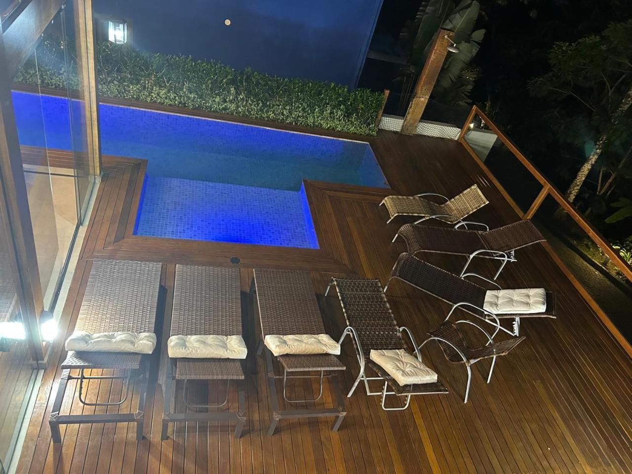 Casa Em Juquehy 8 Suites 20 Pessoas, Salao De Jogos, Piscina Aquecida Sao Sebastiao  Bagian luar foto