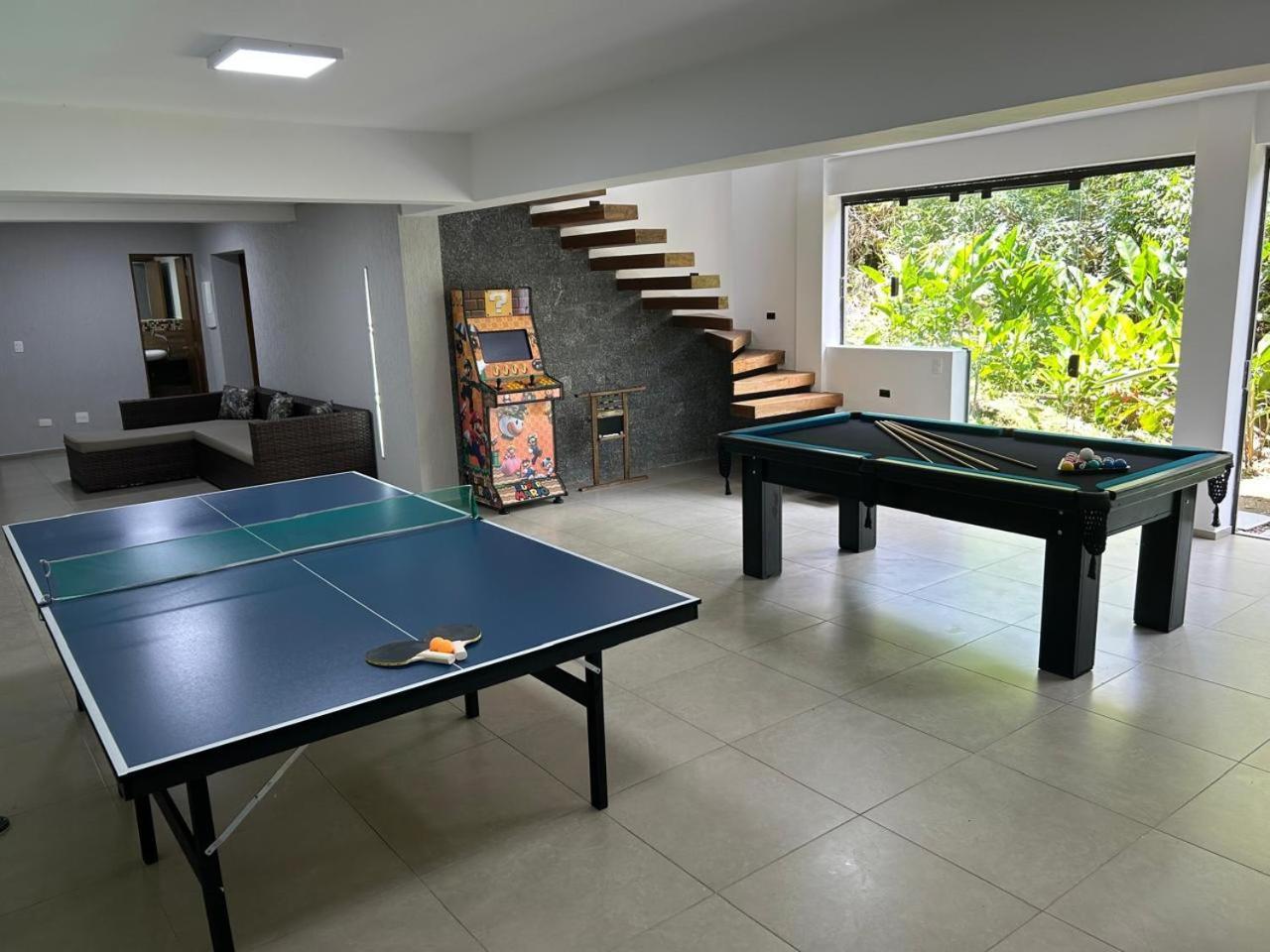 Casa Em Juquehy 8 Suites 20 Pessoas, Salao De Jogos, Piscina Aquecida Sao Sebastiao  Bagian luar foto